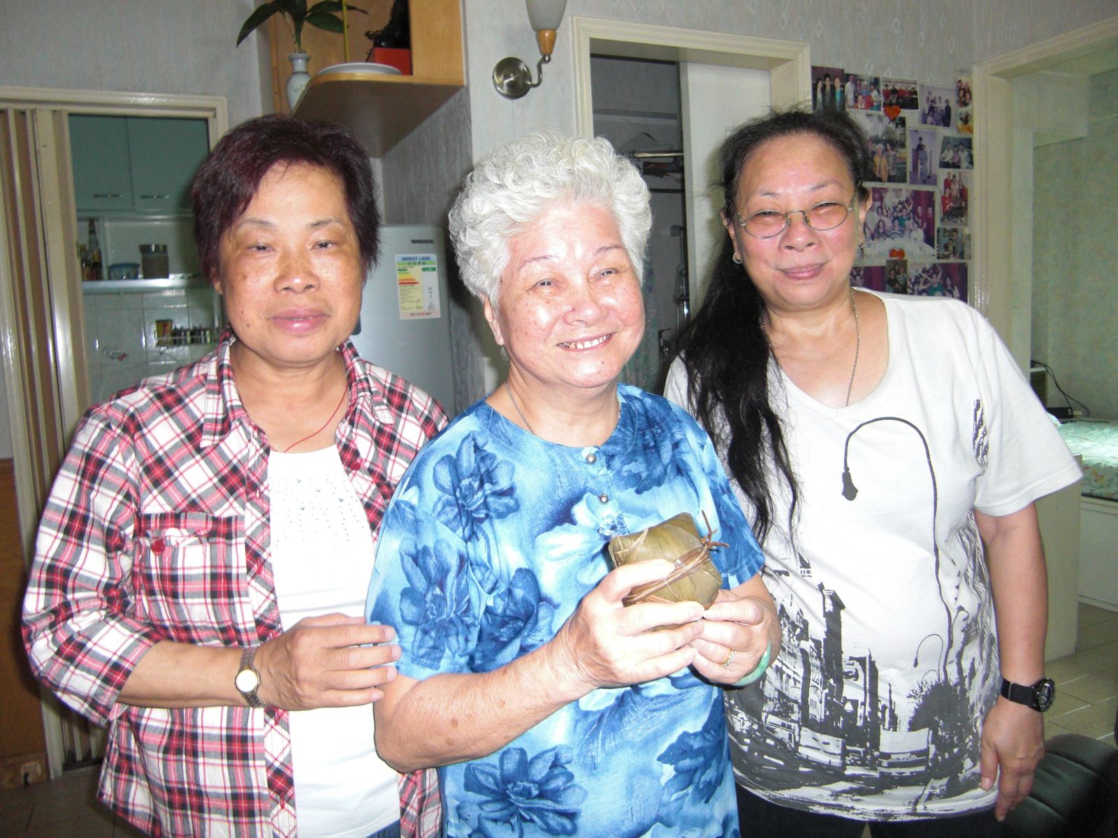 端午家訪，並送贈端午粽